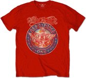 Aerosmith - Aero Force Heren T-shirt - M - Rood