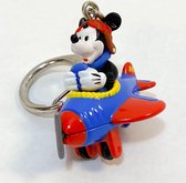 Mickey Mouse Rode Bril Sleutelhanger