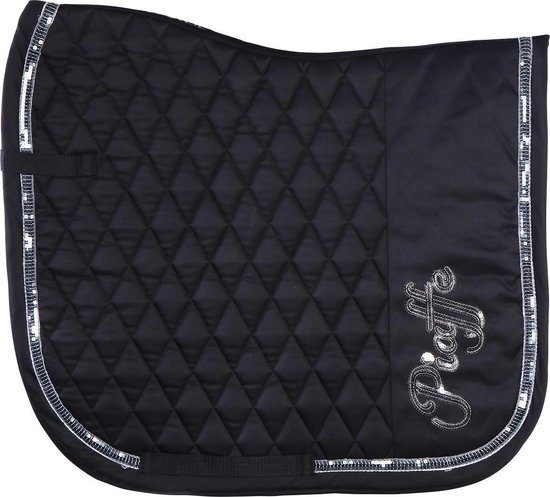 Harry's Horse Tapis De Selle Delux – 15 Mm D'épaisseur, Bleu Marine, Taille L, Absorbe Les Chocs
