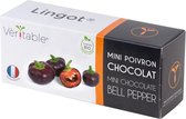 Véritable® Lingot® Organic mini chocolate Pepper - BIO MINI CHOCOLADE PEPERS navulling voor alle Véritable® binnenmoestuin-toestellen