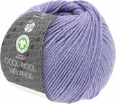 Cool Wool Melange GOTS 0101 Kleur: Lila gevlekt