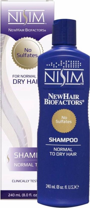 Ideaal Inspireren Ontevreden Nisim Shampoo voor Normaal tot Droog haar - 240 ml - Anti-Haaruitval plus  Anti-Psoriasis | bol.com