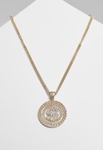 Urban Classics - Dollar Diamond Necklace gold one size Ketting - Goudkleurig