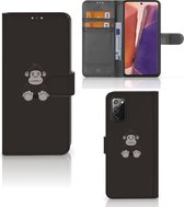 Telefoonhoesje Samsung Galaxy Note 20 Wallet Book Case Verjaardagscadeau Gorilla