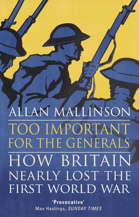 Too Important for the Generals - cover