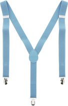 Zac's Alter Ego Bretels Plain baby blue Blauw