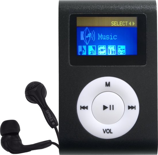 Difrnce MP855 (4GB) Zwart - MP3-speler | bol.com