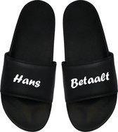 Cadeau Kerstmis - Cadeau Kerst - Cadeau - Cadeau Badslippers - Badslippers Hans Betaalt 42