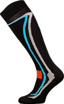 Comodo Skisokken met Merino Wol - Zwart - Unisex 35-38