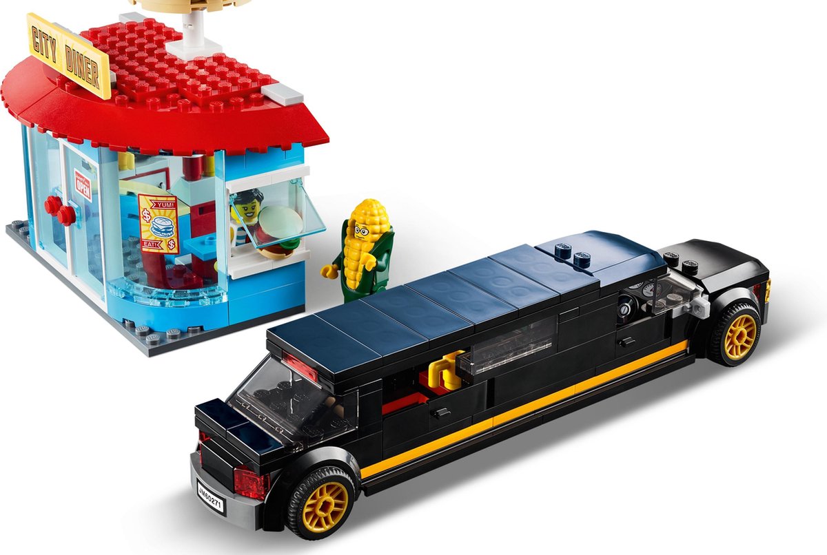 Lego 60306 City - La rue commerçante - Maitre des Jeux