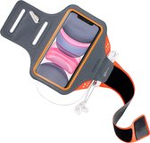 Mobiparts Comfort Fit Sport Armband Apple iPhone 11 Neon Oranje