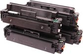 Set 4x ABC huismerk toner geschikt voor Canon 046H 046 voor I-Sensys LBP-650 Series LBP-653cdw LBP-654cdw LBP-654cx MF-730 MF-731cdw MF-732cdw MF-733cdw MF-734cdw MF-735cdw MF-735c