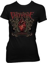 Bullet For My Valentine Dames Tshirt -M- Temper Temper Filigree Zwart