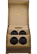 Rapport London Watchwinder Perpetua III Walnut Quad W584