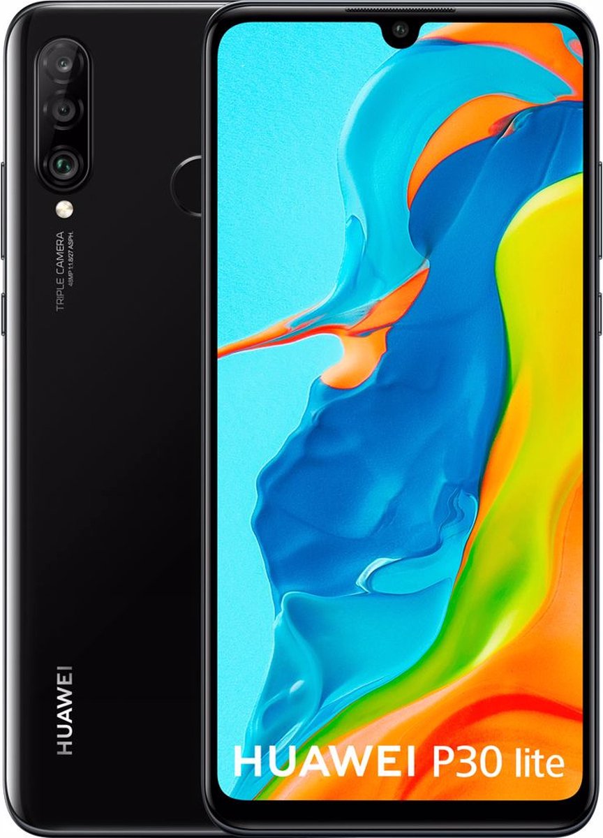 Merchandising Penelope vertrekken Huawei P30 Lite - 128GB - Midnight Zwart | bol.com