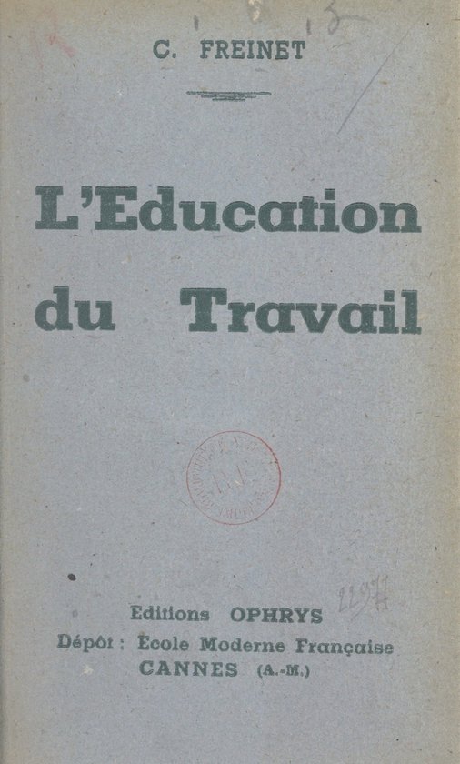 L'éducation du travail - cover