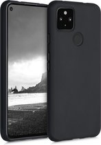 kwmobile telefoonhoesje voor Google Pixel 4a 5G - Hoesje voor smartphone - Back cover in zwart