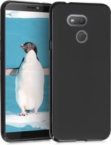 kwmobile telefoonhoesje voor HTC Desire 12s - Hoesje voor smartphone - Back cover in mat zwart