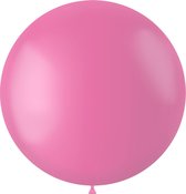 Folat - ballon XL Rosey Pink Mat 78 cm - 1 stuks