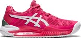 ASICS - Dames schoenen - Gel-Resolution 8 - W - pink cameo/white - maat 40 1/2