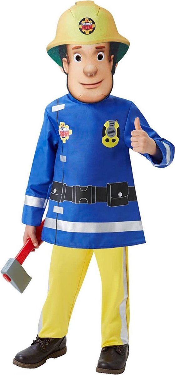 Brandweerman Sam - Kostuum Kind - Maat 92 |
