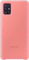 Samsung Silicone Hoesje - Samsung Galaxy A51 - Roze