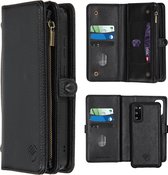 iMoshion 2-in-1 Wallet Booktype Samsung Galaxy S20 hoesje - Black Snake