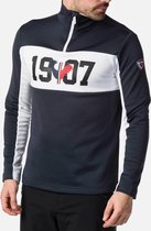 PALMARES 1907 1/2 ZIP - DONKER MARINE - HEREN maat: XXL