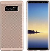 BackCover Holes - Telefoonhoesje - Hoesje voor Samsung Note 8 - Goud