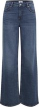 b.young ByKato Bylisa Wide Leg Jeans - Mid Blue Blue