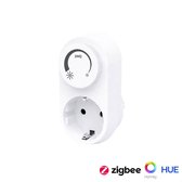 DMQ Smart ZIGBEE Stekkerdimmer - LED 5 tot 100W  - Geschikt voor HUE / Homey / Alexa / Google Home