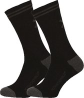 Muchachomalo 2-PACK SOLID SOCKS LONG Black Maat:  39-42