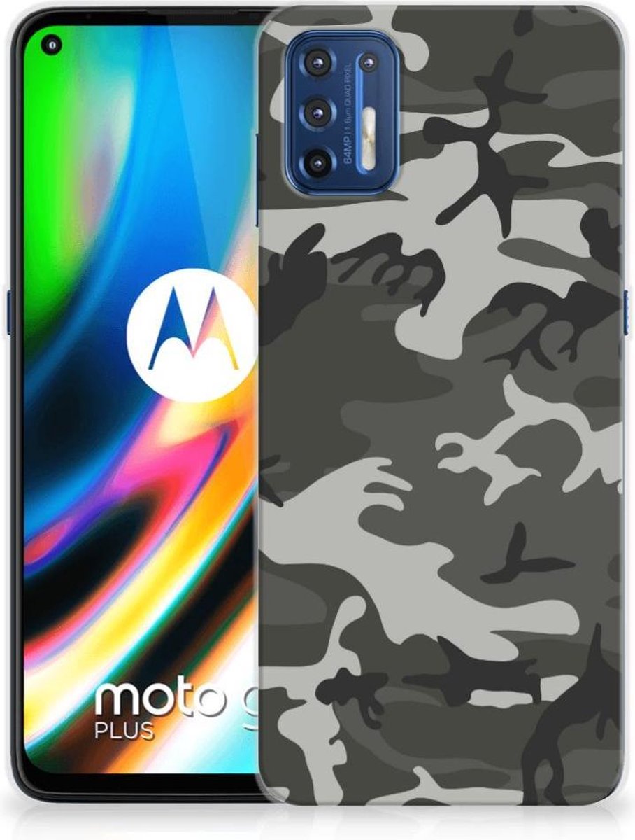 Motorola Moto G9 Plus TPU bumper Army Light