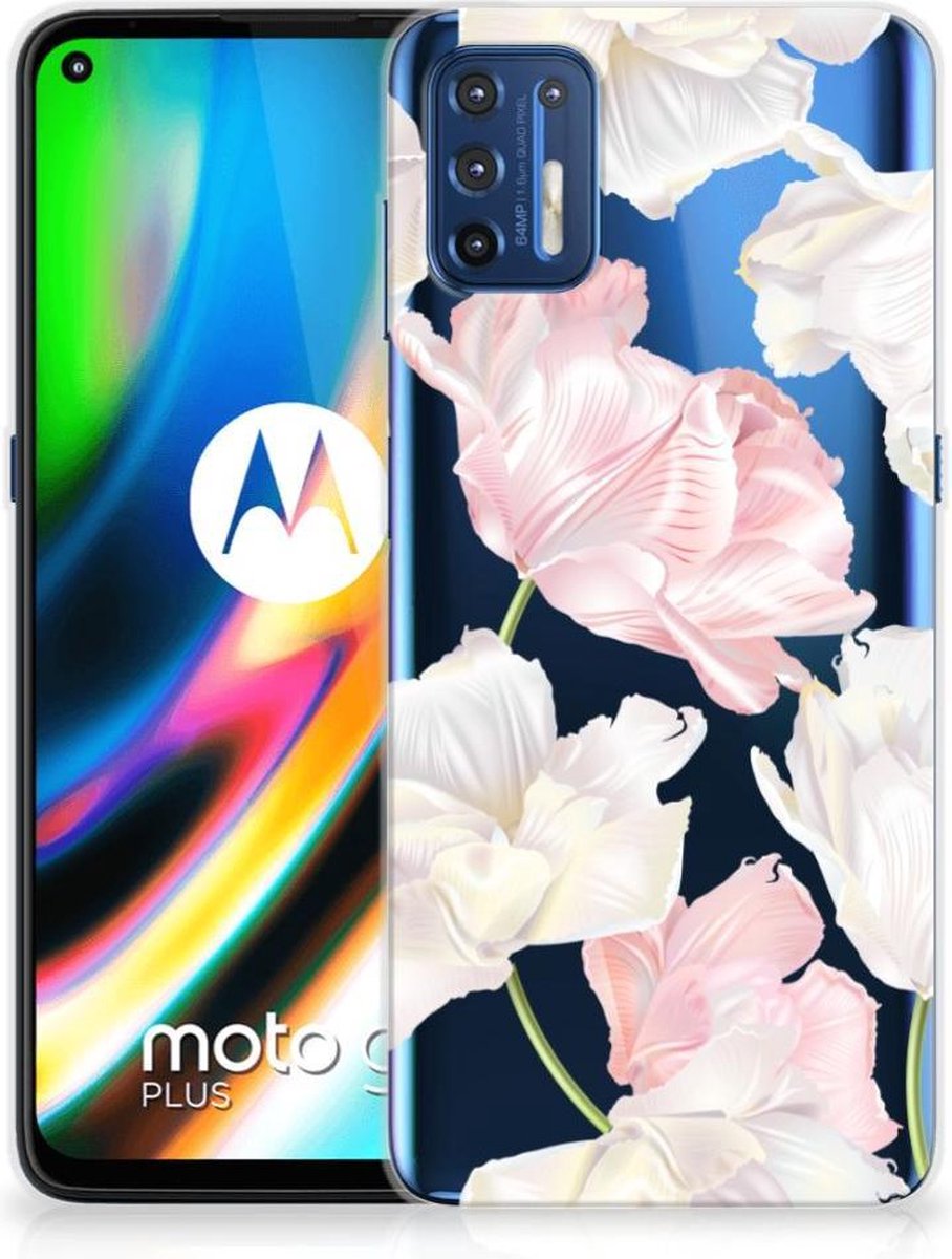 Motorola Moto G9 Plus TPU Case Lovely Flowers