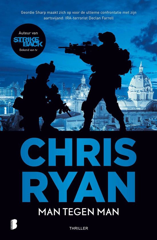 Boek cover Man tegen man van Chris Ryan (Onbekend)