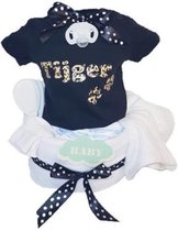 Luiertaart Baby T-shirt Tijger | Kraamcadeau | Kraampakket | Baby Cadeau