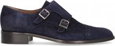 Pertini  - Gespschoentje Suede - Blue - 40
