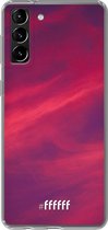 6F hoesje - geschikt voor Samsung Galaxy S21 -  Transparant TPU Case - Red Skyline #ffffff