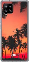 6F hoesje - geschikt voor Samsung Galaxy A42 -  Transparant TPU Case - Coconut Nightfall #ffffff