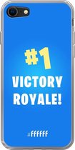 6F hoesje - geschikt voor iPhone SE (2020) - Transparant TPU Case - Battle Royale - Victory Royale #ffffff