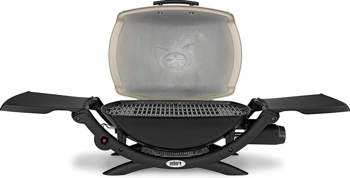 Barbecue à Gaz Pliable Outsunny – 2 Brûleurs, Couvercle Avec Thermomètre – Portable Pour Camping Et Jardin