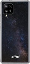 6F hoesje - geschikt voor Samsung Galaxy A42 -  Transparant TPU Case - Dark Space #ffffff