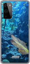6F hoesje - geschikt voor OnePlus 9 Pro -  Transparant TPU Case - Coral Reef #ffffff