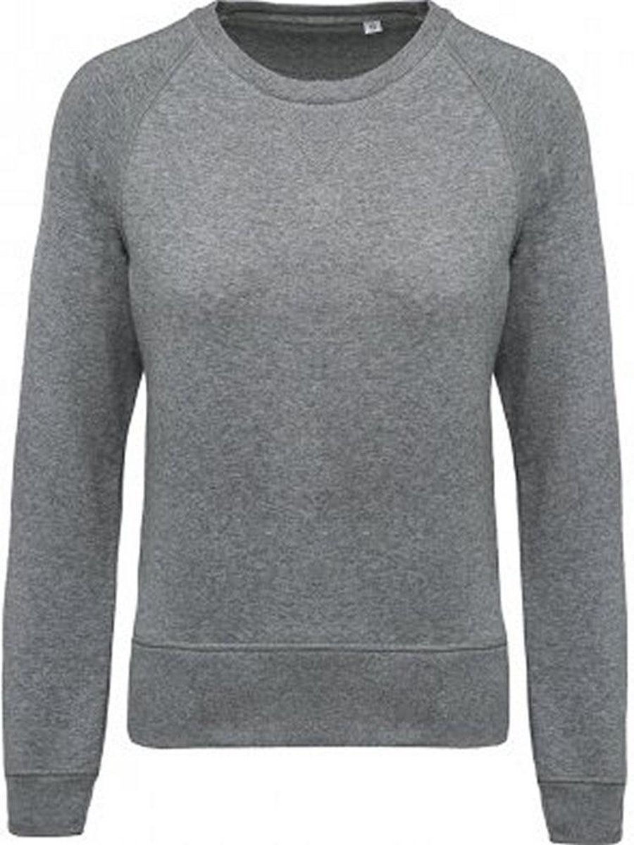 Kariban Dames/dames Organic Raglan Sweatshirt Grijze Heide