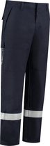 Pantalon Dapro Spark Multinorm - Taille 48 - Bleu Marine - Ignifuge, antistatique, standard de soudage, résistant aux arcs et aux produits chimiques