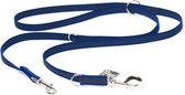 Julius-k9 super-grip verstelbare leiband Blauw/grijs 2,2m