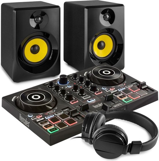 DJ Set - Hercules DJ Set enfants - Kit de démarrage DJ complet pour le  débutant... | bol