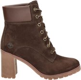 Timberland Allington dames veterboot op hak - Bruin - Maat 38