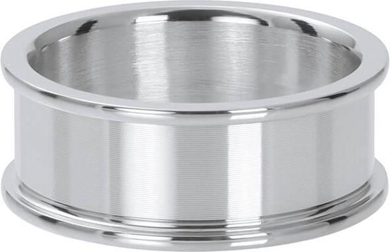 Basis ring 8 mm Zilver - Maat 17,5