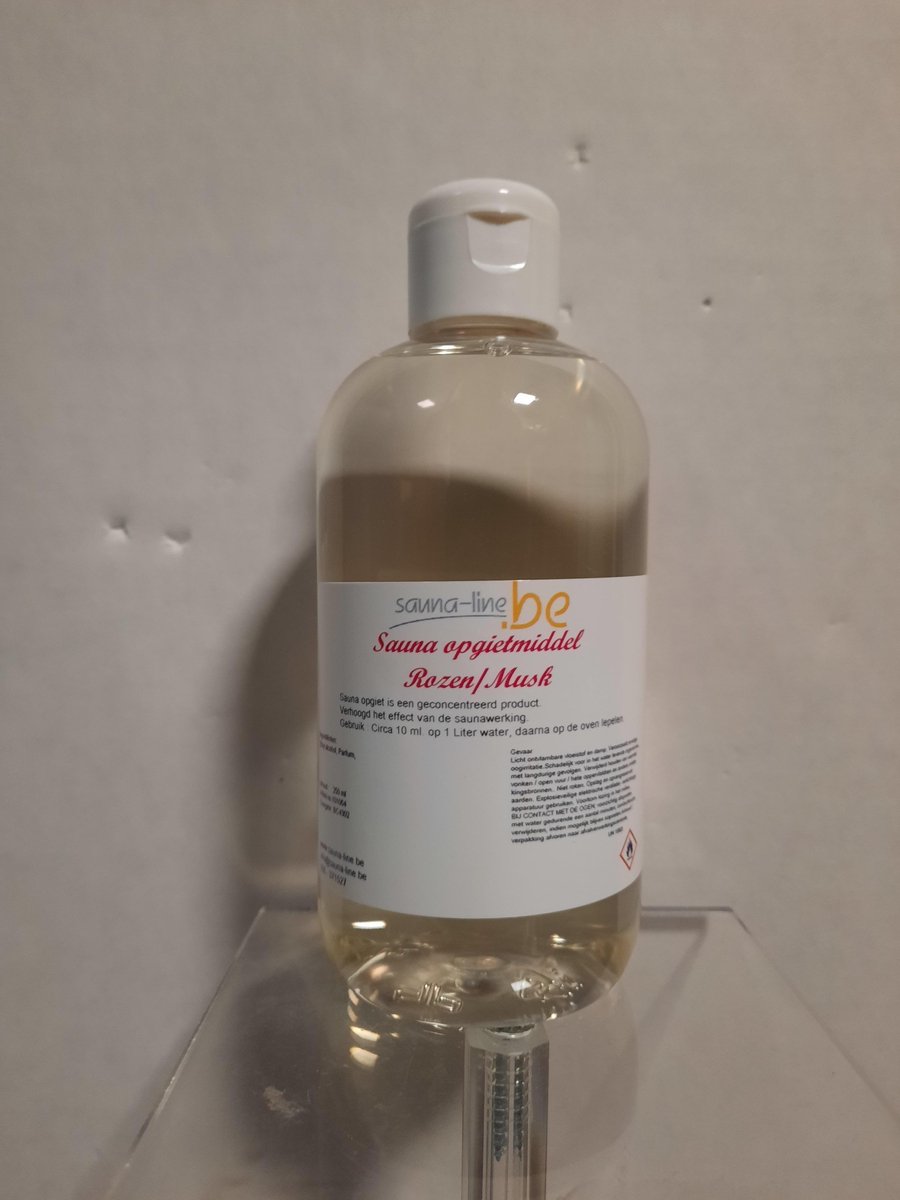 Goedkoopste opgietmiddel sauna rozen musk 250 ml -sauna geuren - sauna opgiet